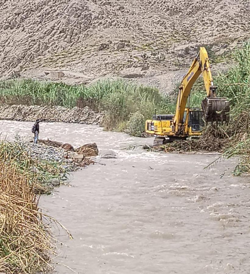 Trabajo en nuestra Bocatoma de Palpa