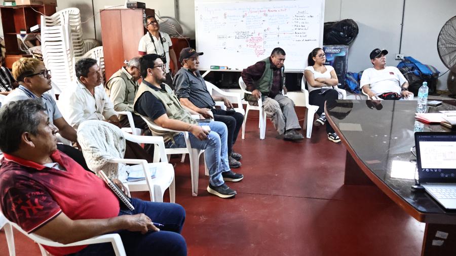 Visita a Junta de Usuarios del Valle de Pativilca del distrito de riego de Barranca