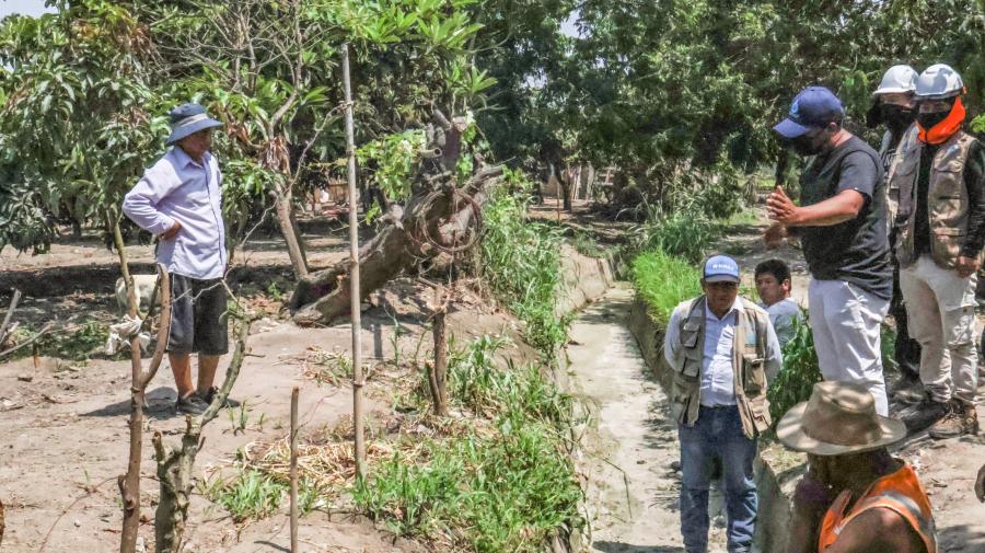 Inspección por rotura de canal en Retes