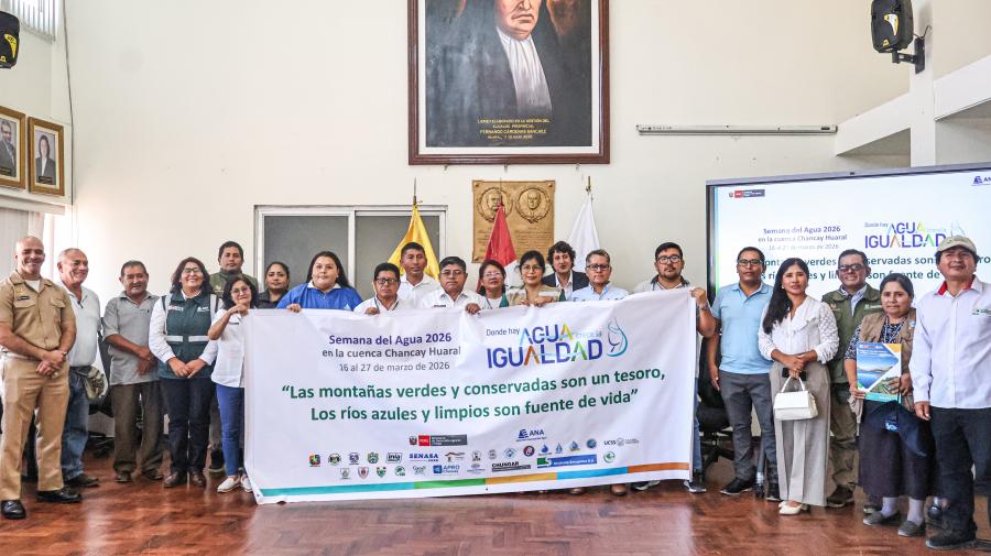 Conferencia de prensa - Semana del Agua 2026