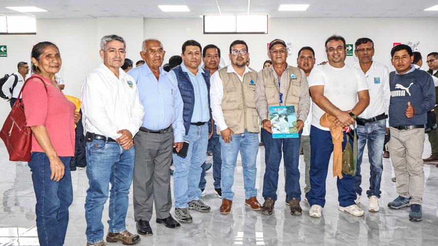 ANA capacita a presidentes de la Junta de Usuarios y personal técnico del ámbito Cañete Fortaleza