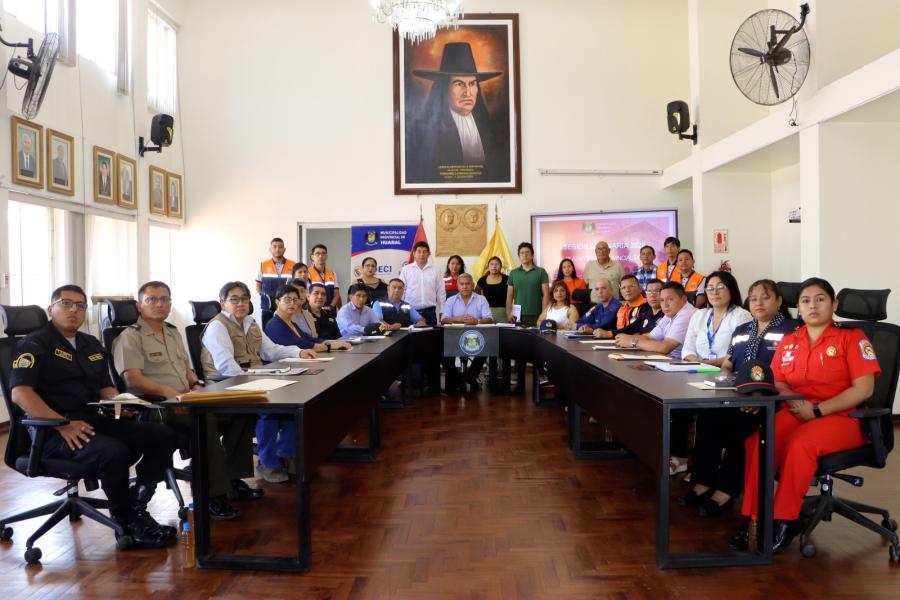 Plataforma Provincial de Defensa Civil aprueba Plan Anual de Trabajo 2026