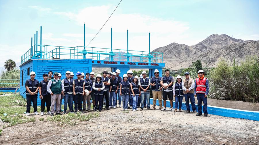 Nuestra primera visita del 2026, por parte de estudiantes de la Universidad Nacional Mayor de San Marcos a nuestras nuevas instalaciones
