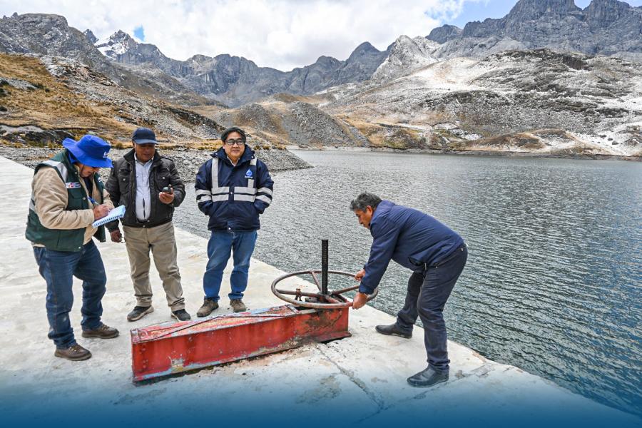 Junta de Usuarios participa en supervisión de Lagunas Altoandinas de Huaral