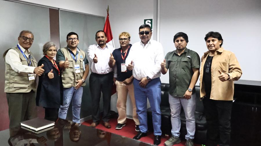 Junta de Usuarios gestiona importantes apoyos ante el gobernador Regional de Lima